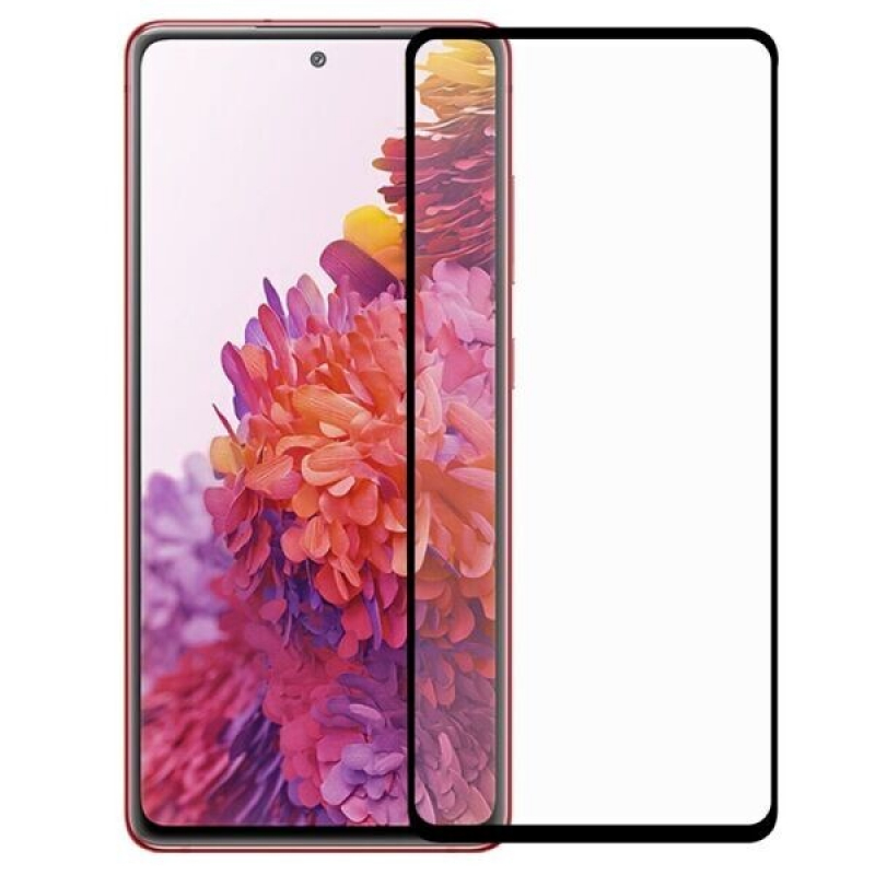 Стекло Samsung A71/A72/A73/M51/Note10Lite Rinbo Black