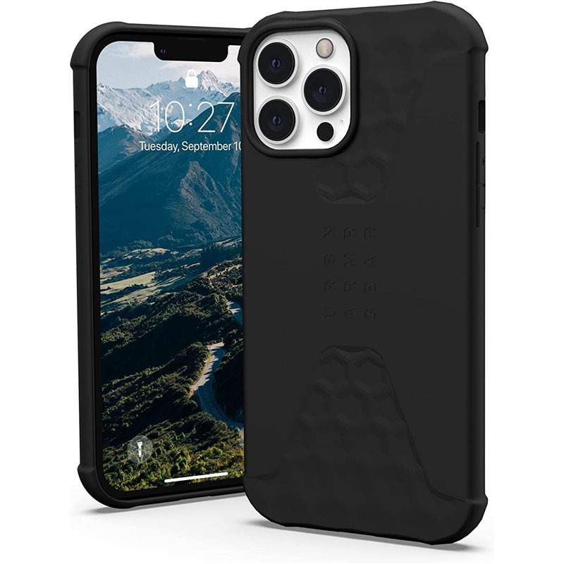 Чехол iPhone 13 Pro UAG Standard iSSUE Black Black (Черный)