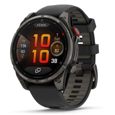 Купить Garmin Fenix 8 Pro - 47 mm, AMOLED Sapphire, Carbon grey DLC titanium with Black/pebble grey silicone band (010-03198-01) Garmin Fenix 8 Pro - 47 mm, AMOLED Sapphire, Carbon grey DLC titanium with Black/pebble grey silicone band (010-03198-01)