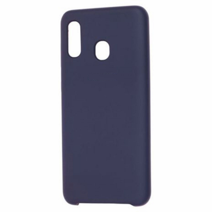 Чехол Galaxy A30 Silicone Cover Dark Blue Blue (Синий)