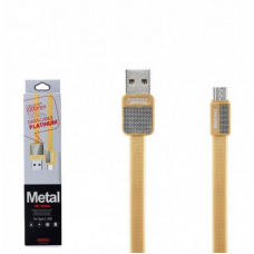 Кабель USB - MicroUSB / Remax RC-044m / 1M / Золотой