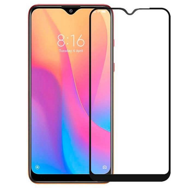 Защитное стекло 3D для Xiaomi Redmi 8/8A Черное