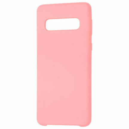 Чехол Galaxy S10 Plus Silicone Cover Light Pink Pink (Розовый)