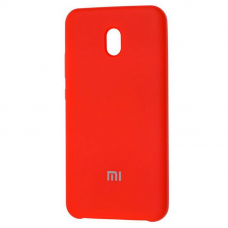 Чехол-накладка Xiaomi Redmi 8A Silicone Cover Red