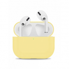 Чехол AirPods Pro Silicone Case Yellow