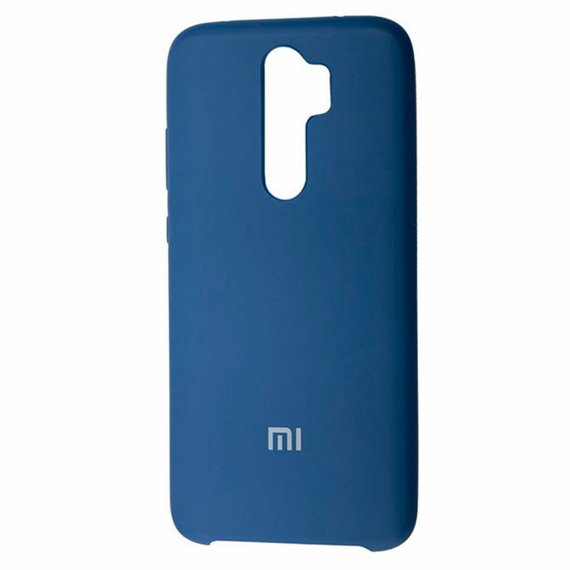 Чехол Xiaomi Redmi Note 8 Pro Silicone Cover Blue Blue (Синий)