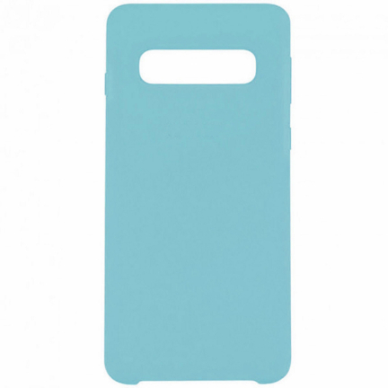 Чехол Galaxy S10 Silicone Cover Light Blue Blue (Голубой)