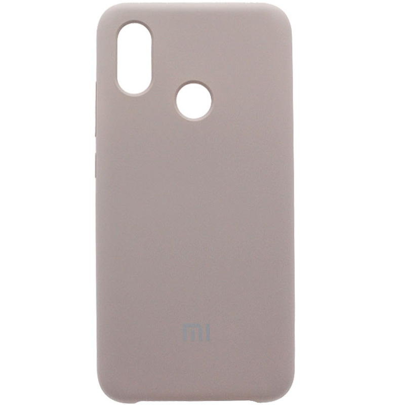 Чехол Xiaomi Redmi 7 Silicone Cover Gray Grey Gray (Серый)