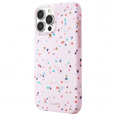 Чехол iPhone 13 Pro Uniq Coehl Terrazzo Pink