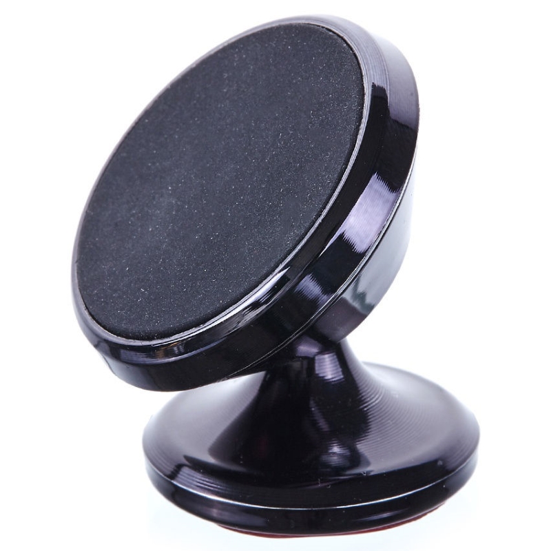 Автодержатель Magnetic Car Air Vent магнитный на торпедо (на шарнире) Black