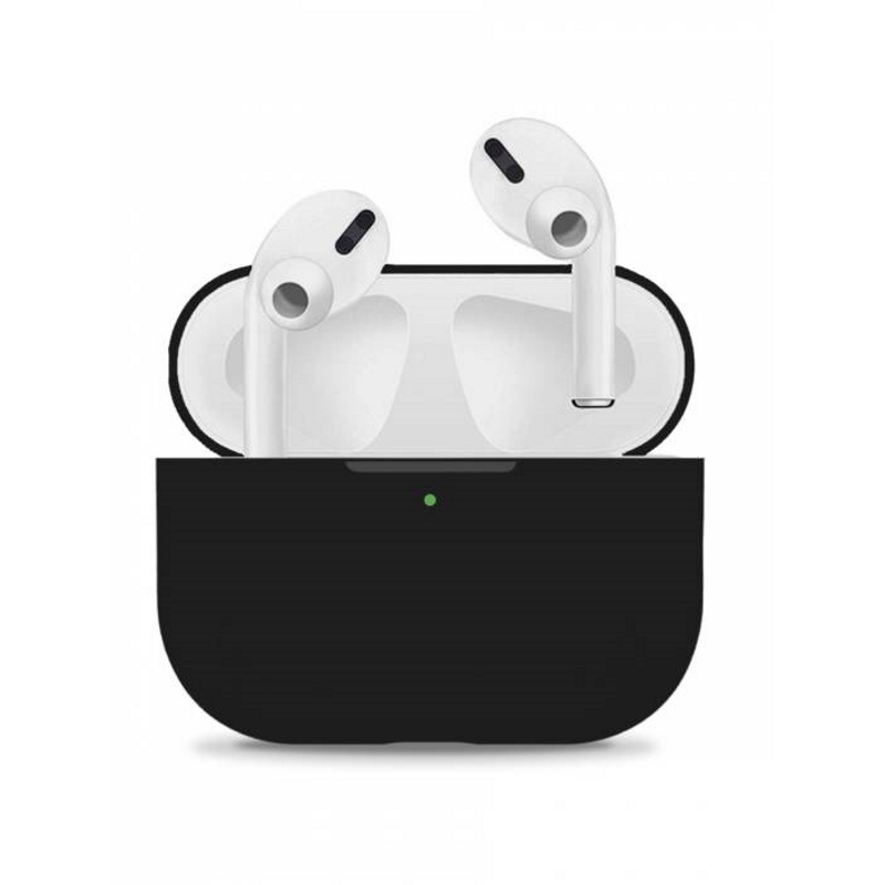 Чехол AirPods Pro Silicone Case Black Black (Черный)