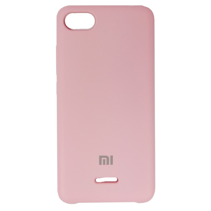 Чехол Xiaomi Redmi 6A Silicone Cover Rose Red (Красный)