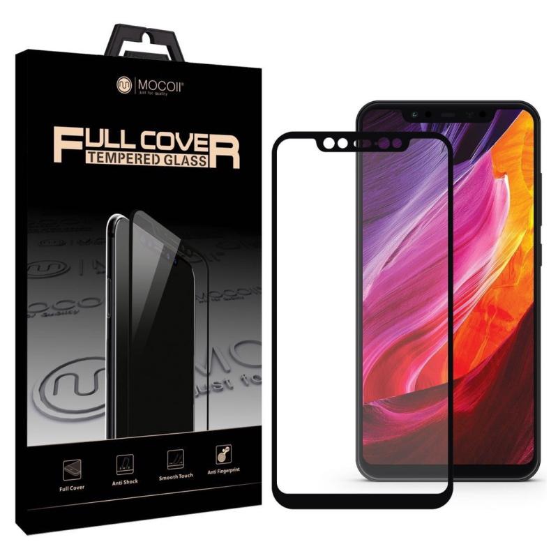 Защитное стекло 3D MOCOll Black Diamond для Xiaomi Mi 8 Черное