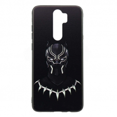 Чехол-накладка Xiaomi Redmi Note 8 Силикон Black Panther